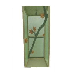 IGUANARIO EXGDE FERI 40X40X100CM VERDE