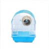 JAULA AVES CURVA 30X23X39CM AZUL
