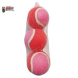PELOTA DE TENIS URUS ROSA 3" SUPER REBOTE