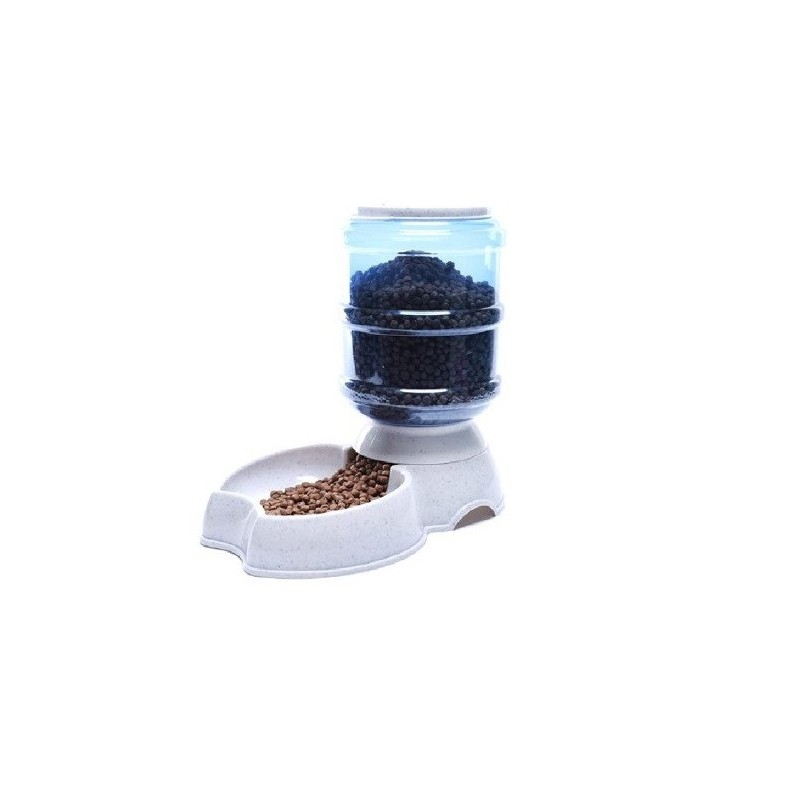 DISPENSADOR DE ALIMENTO IMP CAP. 6.8KGS GRIS