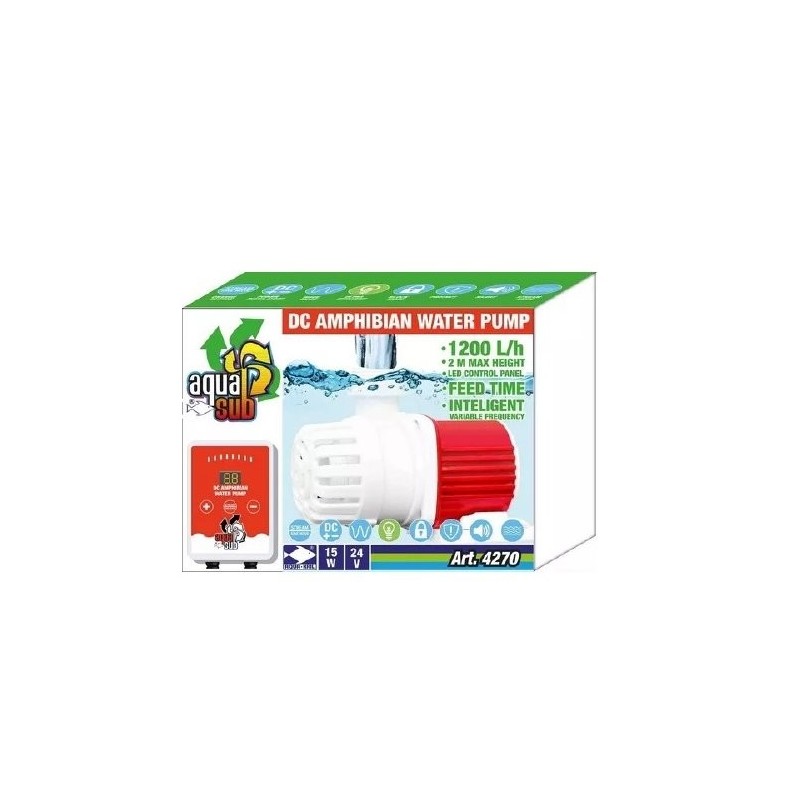 AQUASUB ANFIBIA DC C/CONTROL FREC.VARIABLE 1200L/H 2M