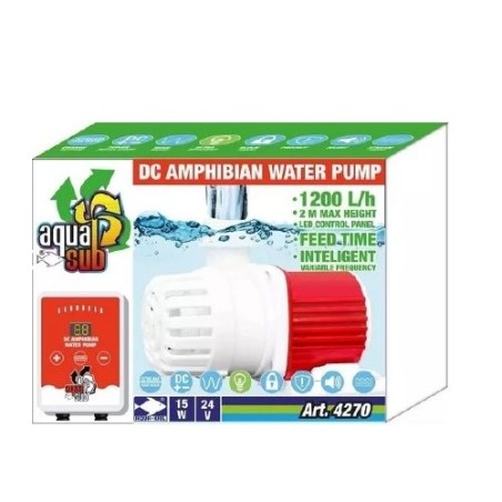 AQUASUB ANFIBIA DC C/CONTROL FREC.VARIABLE 1200L/H 2M