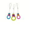 TINNY CHUMS JUGUETE CAUCHO C/HILOS 33CM