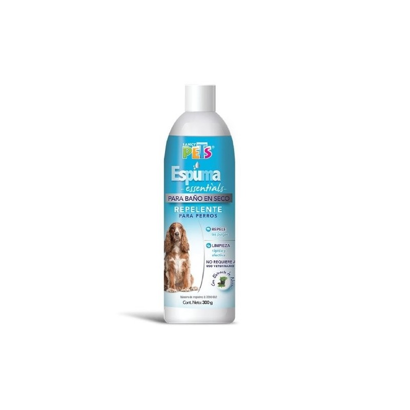 ESPUMA P/BAÑO EN SECO REPELENTE 300GRS