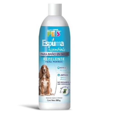 ESPUMA P/BAÑO EN SECO REPELENTE 300GRS
