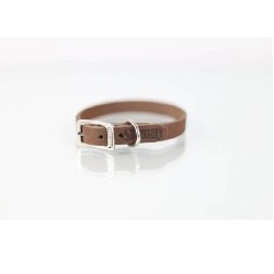 COLLAR PIEL LISO 1CM T10 PIEL