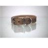 COLLAR PIEL LISO 3CM T18 PIEL