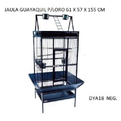 JAULA GUAYAQUIL P/LORO NEGRA