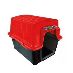 SEVENPET CASA MASCOTA 60X47X45CM ROJA