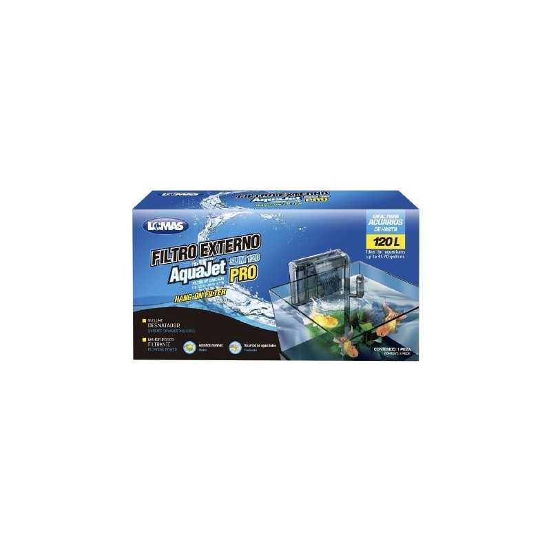 FILTRO CASCADA AQUAJET SLIM PRO 120L.
